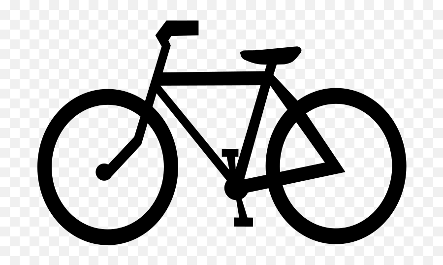 Bicycle Cycling Clip Art Download - Silhouette Bike Clip Art Emoji,Bicycle Emoji