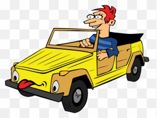 Car Teenage Driver Driving Road Trip - Drive A Car Cartoon Emoji,Road Trip Emoji