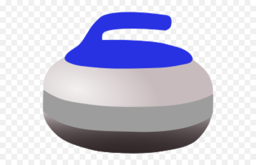 4570book - Blue Curling Rock Clipart Emoji,Curling Stone Emoji