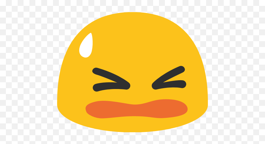 Tired Face Emoji For Facebook Email Sms - Android Emojis Transparent Background,Tired Emoticon