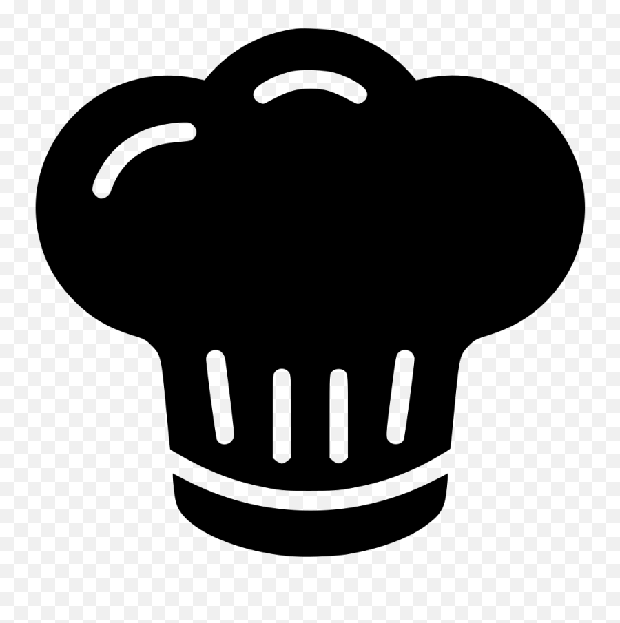 Chef Png Icon Banner Black And White Download - Chef Hat Icon Png Emoji,Chef Hat Emoji