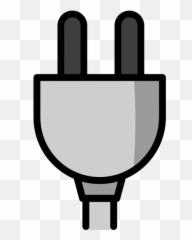 electric plug - Emoji Meanings u2013 TypographyGuru Clip Art