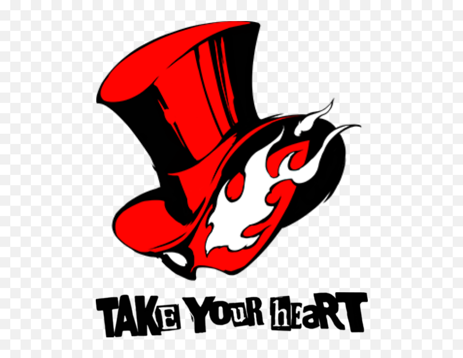 Persona 5 Take Your Heart Transparent - Persona 5 Phantom Thieves Logo Emoji,Hert Emoji