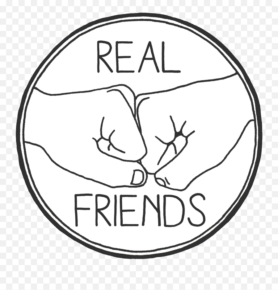 True Friend Best Friend Clipart - Real Friends Band Logo Emoji,True Religion Symbol Emoji