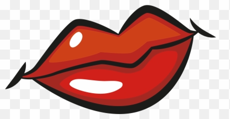 Cartoon Lips Clipart - Png Emoji
