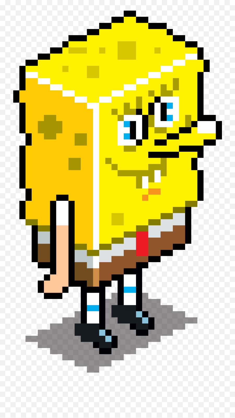 Eboy Pt Spongebob Guy 01t - Isometric Spongebob Emoji,Spongebob Emoticon