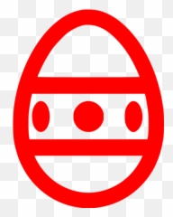 Egg Icon at GetDrawings Free download - Red Easter Emoji