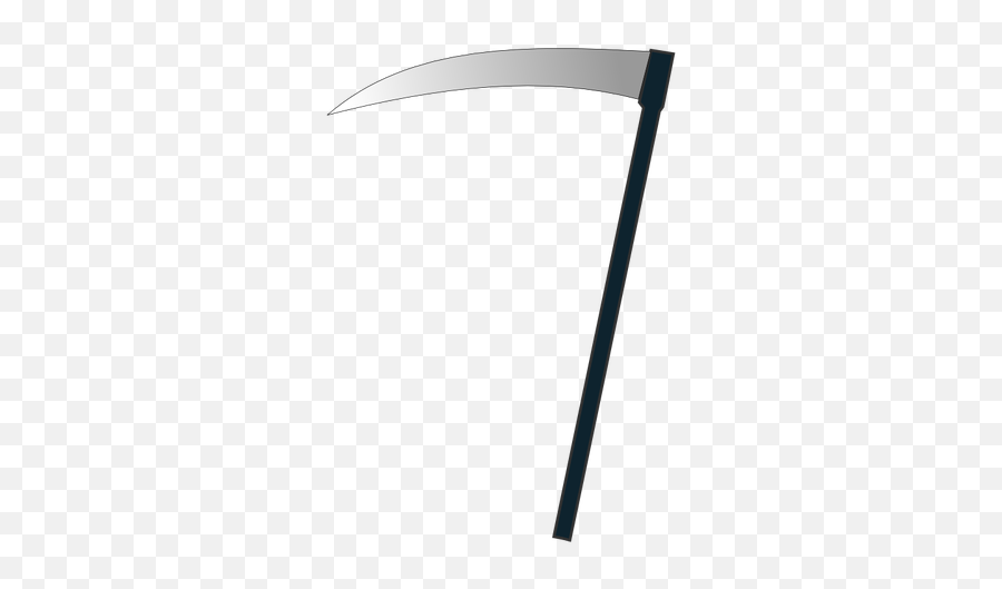 Scythe 64x64 Icon Vector Image - Grim Reaper Weapon Clip Art Emoji,Grim Reaper Emoji