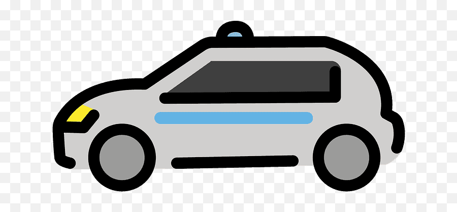 Police Car Emoji Clipart - Png Politibil,Emoji Cars