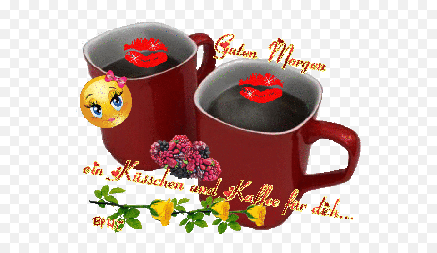Good Morning Kiss Clipart - Yellow Rose Emoji,Good Morning Emojis