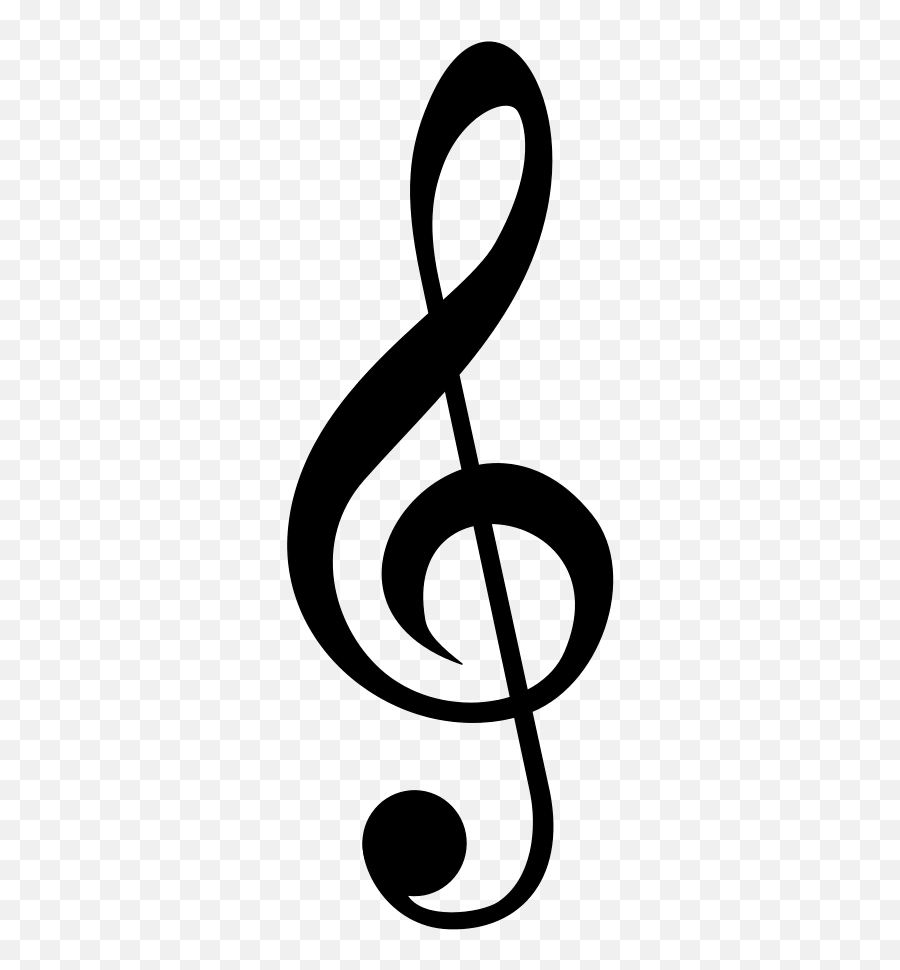 G - Music Symbols Treble Clef Emoji,Music Note Emoji