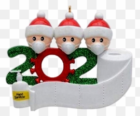 2020 Christmas Holiday - Tree Decoration Covid Emoji