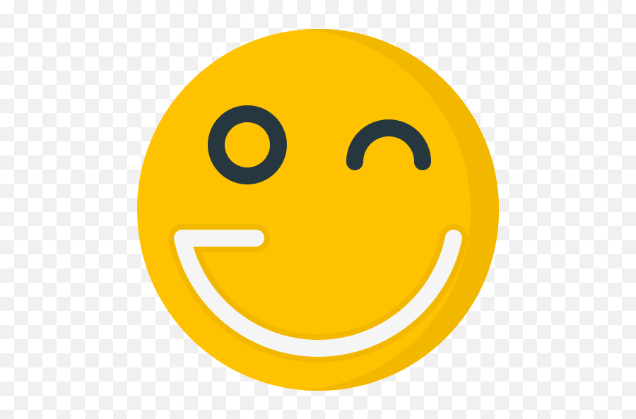 Wink Png Icon - Flat Png Confused Icon Emoji,Wink Emoticon