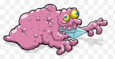 Boo - Cartoon Emoji,Booger Emoji