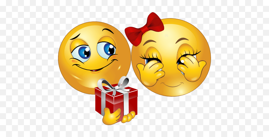 Emoticon Love Valentine Transparent Png - Two Smiley In Love Emoji,Emoticones