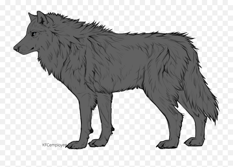 Wolf Head Side Drawing - Canis Lumen Emoji,Wolf Face Emoji