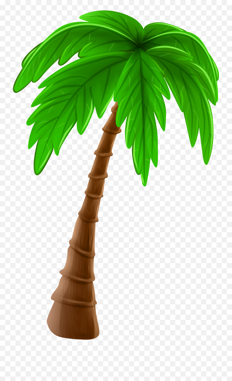 Palm Tree Clip Art - Cartoon Palm Tree Drawing Emoji,Palm Tree Book Emoji