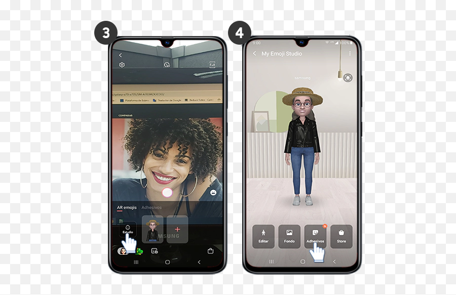 Galaxy A70 - Ocultar Aplicaciones En Samsung A70 Emoji,Emojis Para Contactos