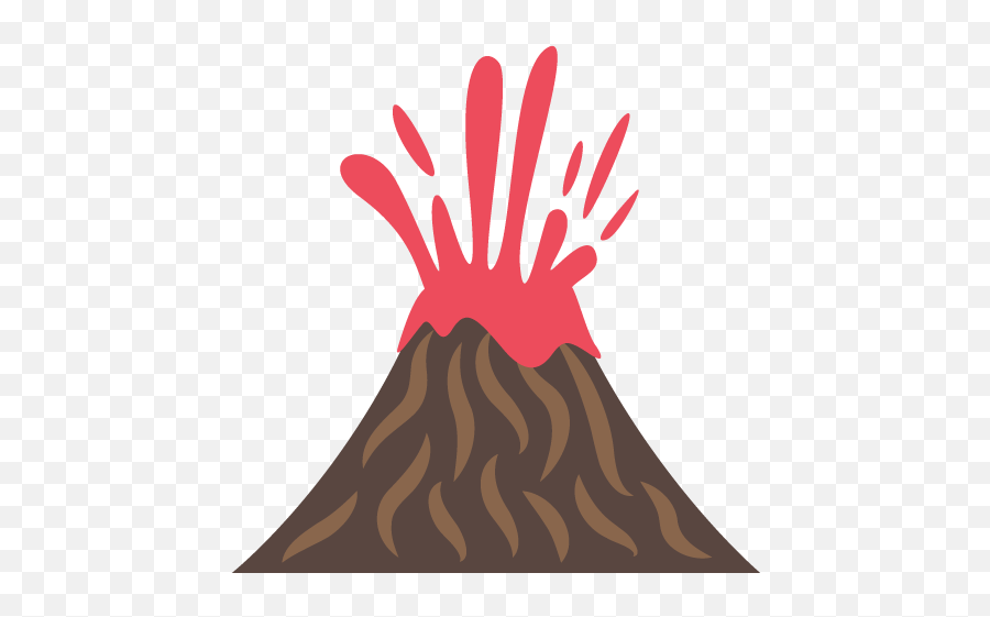 Volcano Emoji For Facebook Email Sms - Volcano Emoji,Volcano Emoji