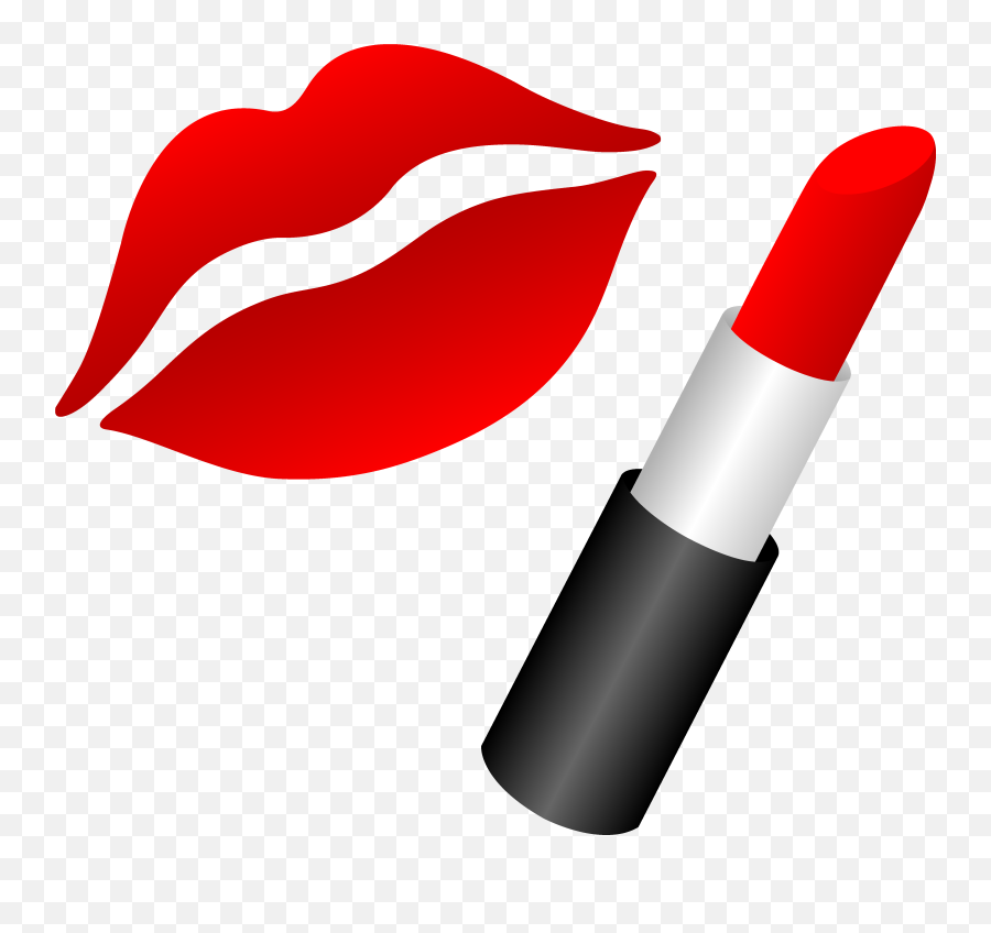 Collection Of Free Vector Emoji Lipstick - Makeup Clipart,Lips Emoji