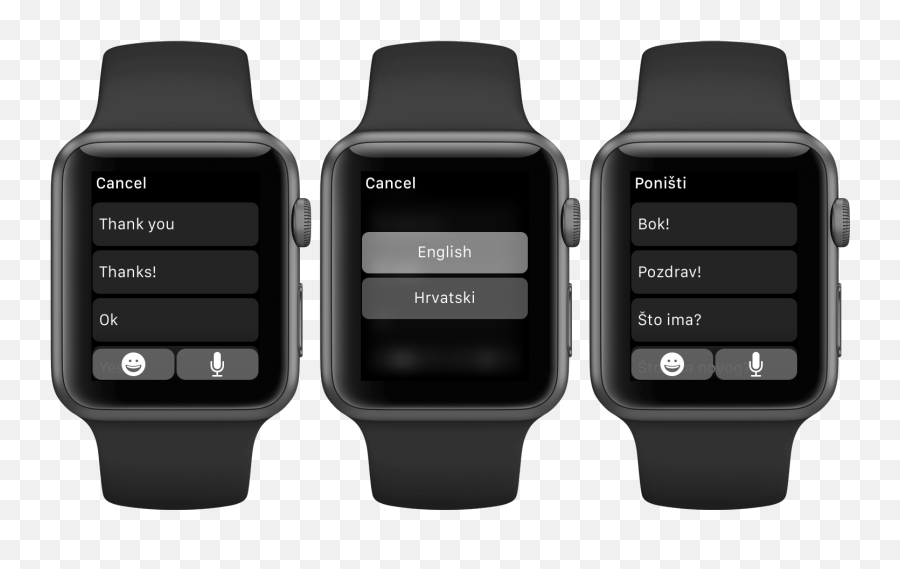 Apple Watch Default Replies - Animated Apple Watch Gif Emoji,Watch Emoji Png