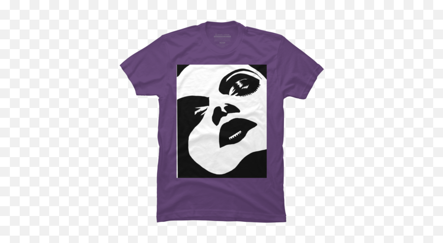 Purple Vampire 22 T Shirts Tanks And Hoodies Design By - Crew Neck Emoji,Crow Emoji