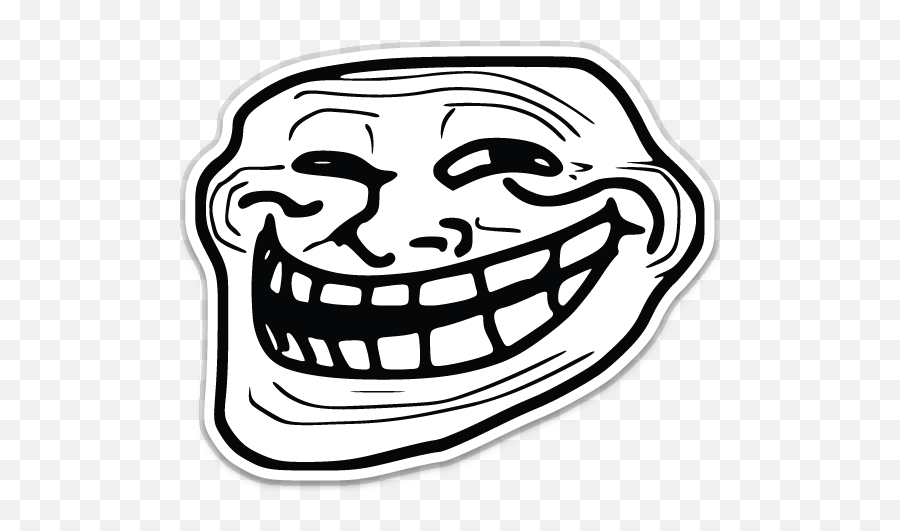 Wearentnumberuno On Scratch - Troll Face Meme Transparent Emoji,Jalapeno Emoji