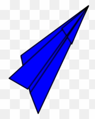 Free Blue Plane Cliparts Download Free Clip Art Free Clip - Blue Paper Airplane Clipart Emoji,Plane And Paper Emoji