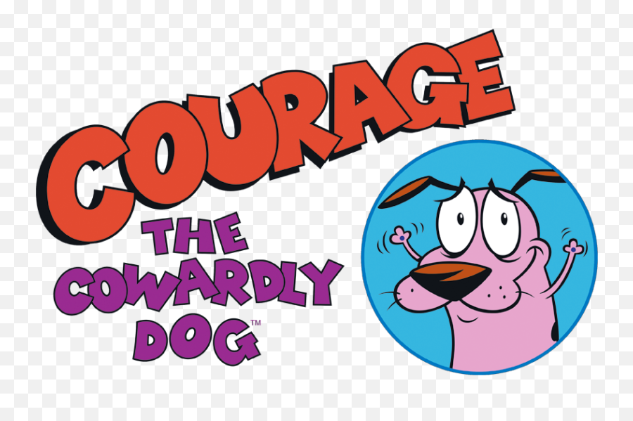 Guidelines Courage The Cowardly Dog U2013 Redbubble - Courage The Cowardly Dog Logo Emoji,Courage Emoji