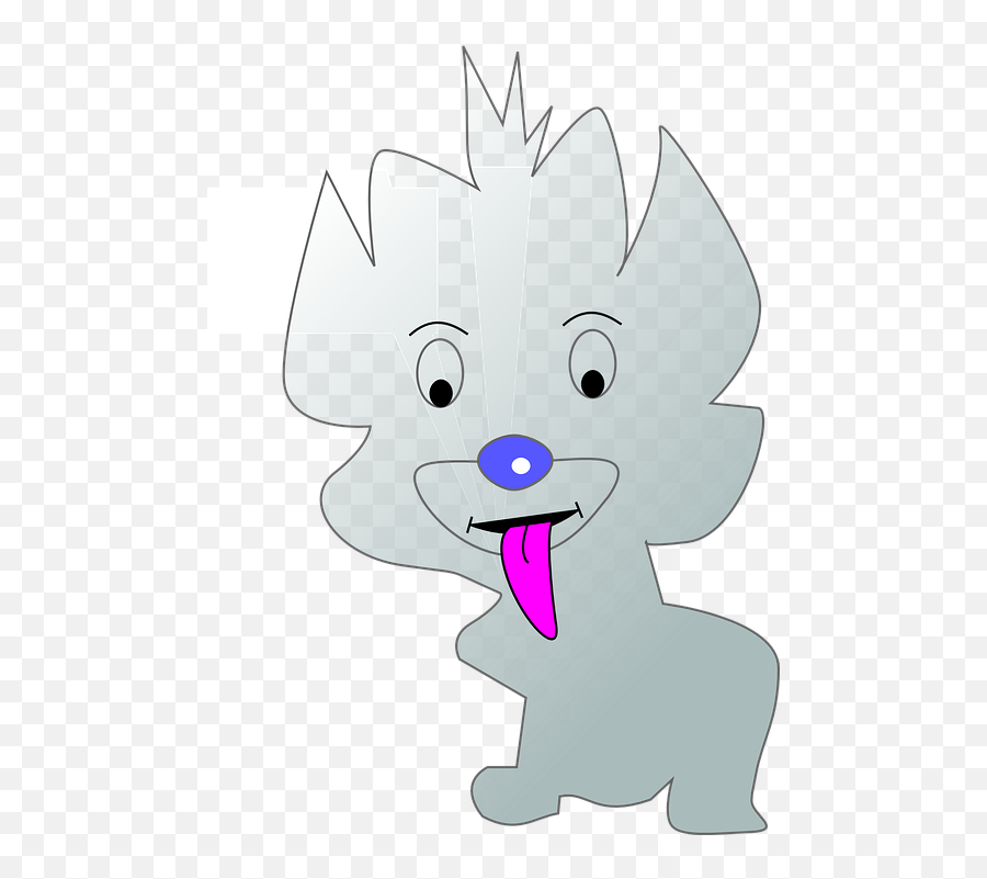 Free Tongue Dog Vectors - Cartoon Emoji,Crown Emoji