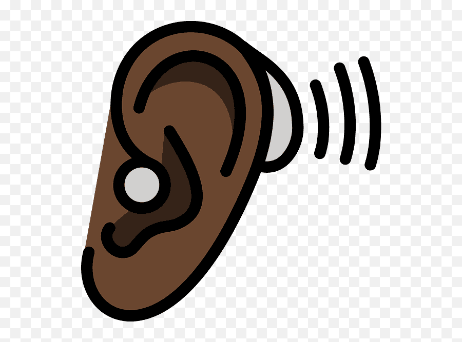 Ear With Hearing Aid Emoji Clipart Free Download - Hearing Aid Clipart,Handcuff Emoji