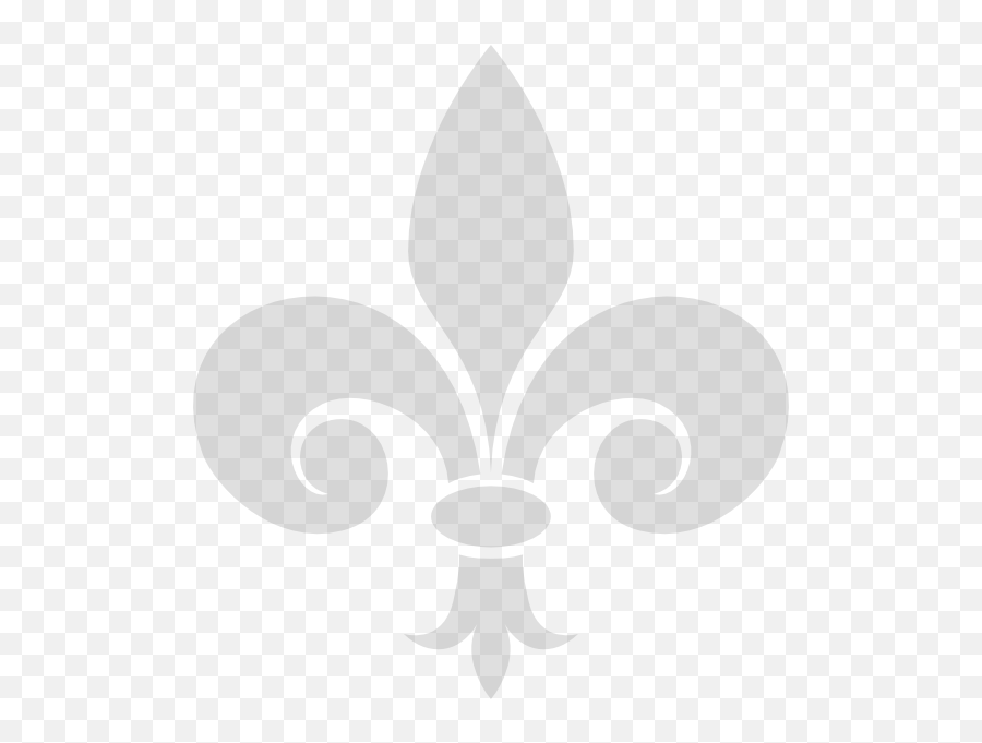 Fleur De Lis Transparent Background - Fleur De Lis Clip Art Emoji,Fleur De Lis Emoji