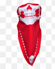 bandana mask red redbandana Sticker by StarrLette Decay - Bandana Skull Mask Png Emoji