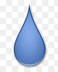 Collection Of Free Teardrop Transparent Water - Raindrop Shape Emoji