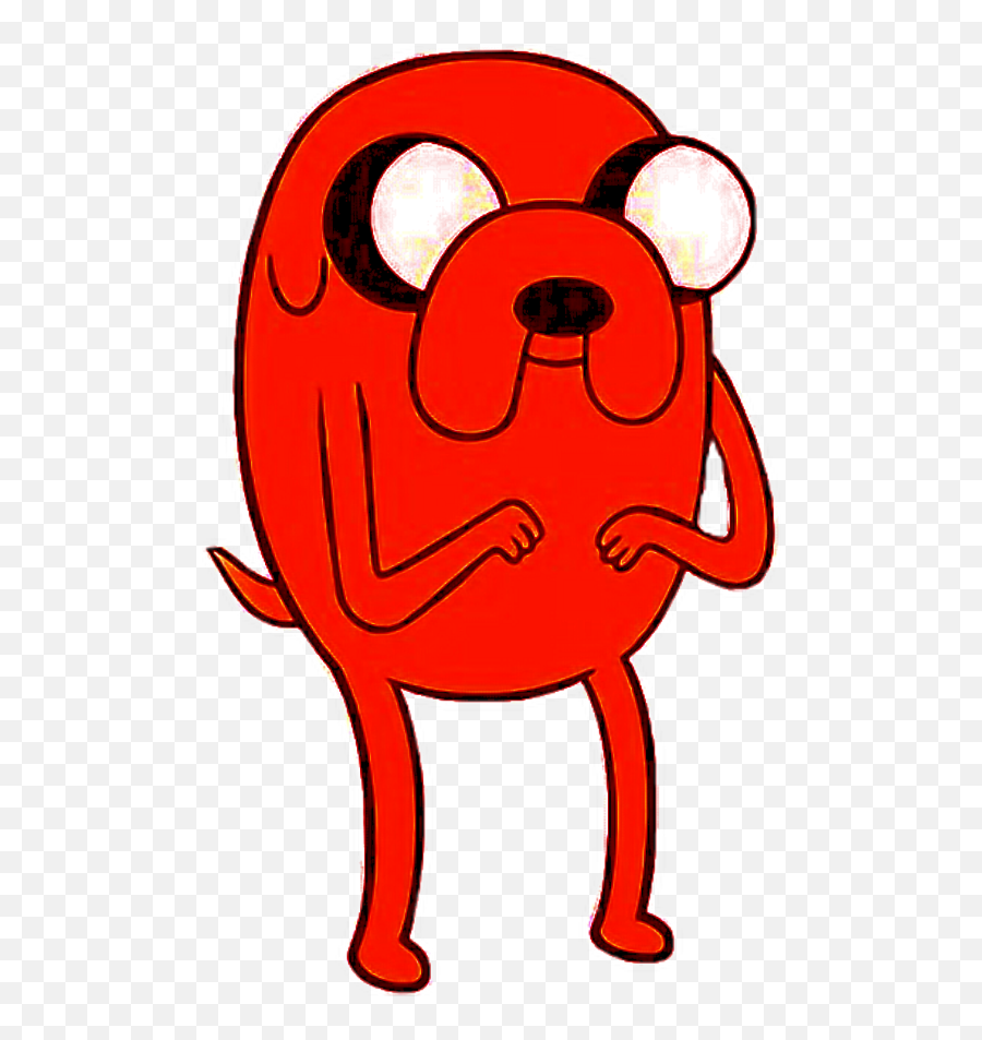 Adventuretime Jake Dog Red Brclet - Cartoon Clipart Dot Emoji,Doghouse Emoji