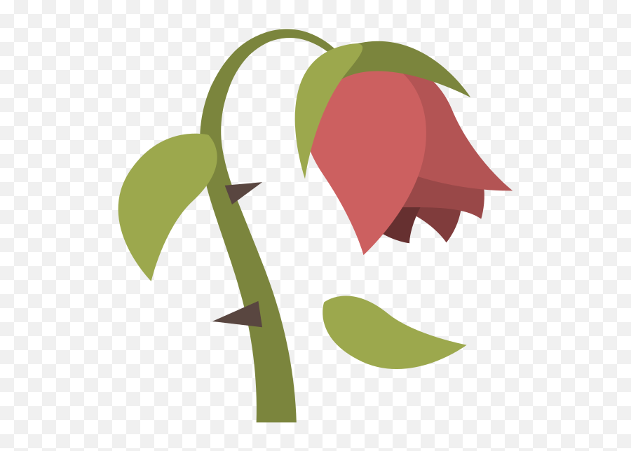 Emojione 1f940 - Withered Flower Icon Emoji,Jordan Logo Emoji