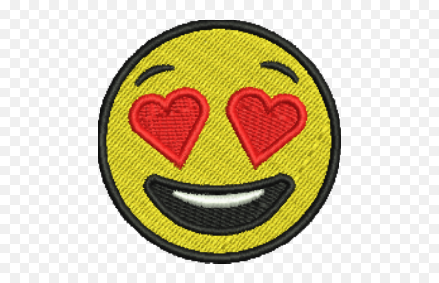 Emoji Heart Eyes Iron - Emoji With Tongue Sticking Out,Emoji With Heart Eyes