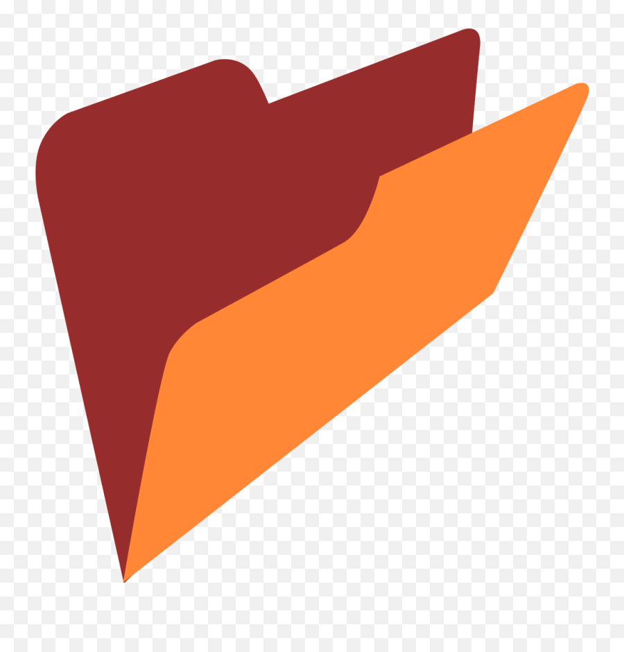Emojione 1f4c2 - Open Folder Png Red Emoji,Red X Emoji