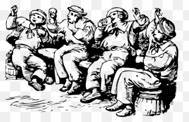 Drunk Sailors Partying Drinking - Drunken Png Emoji