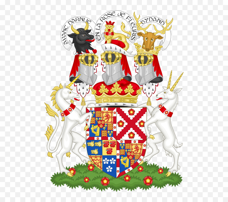 Arms Of The Duke Of Richmond Lennox - Charles Prince Of Monaco Emoji,New Unicorn Emoji