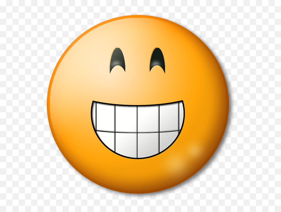 Smiley Smile Happy - Smile Alegre Emoji,Excited Emoticon