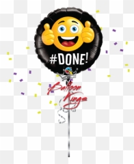 Emoji Done - Done Emoji,Balloon Emoji