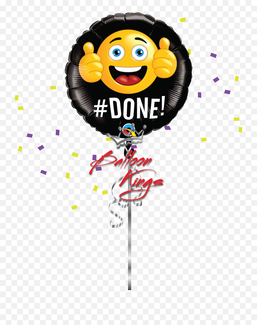 Emoji Done - Done Emoji,Balloon Emoji