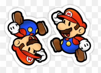 Mario Bros - Transparent Paper Png Emoji