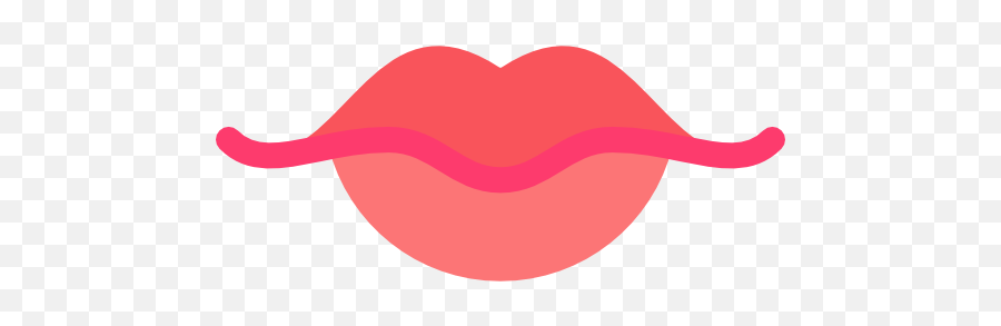 Kiss Icon At Getdrawings - Vector Lip Illustration Png Emoji,Kiss Mark Emoji