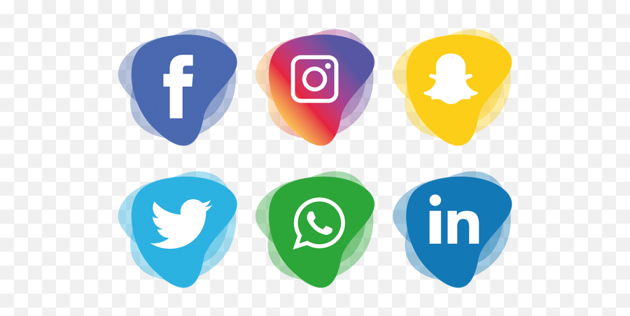 Png Social Media Icons Set - Vector Social Media Logo Png Emoji,Twitter Emoji Set