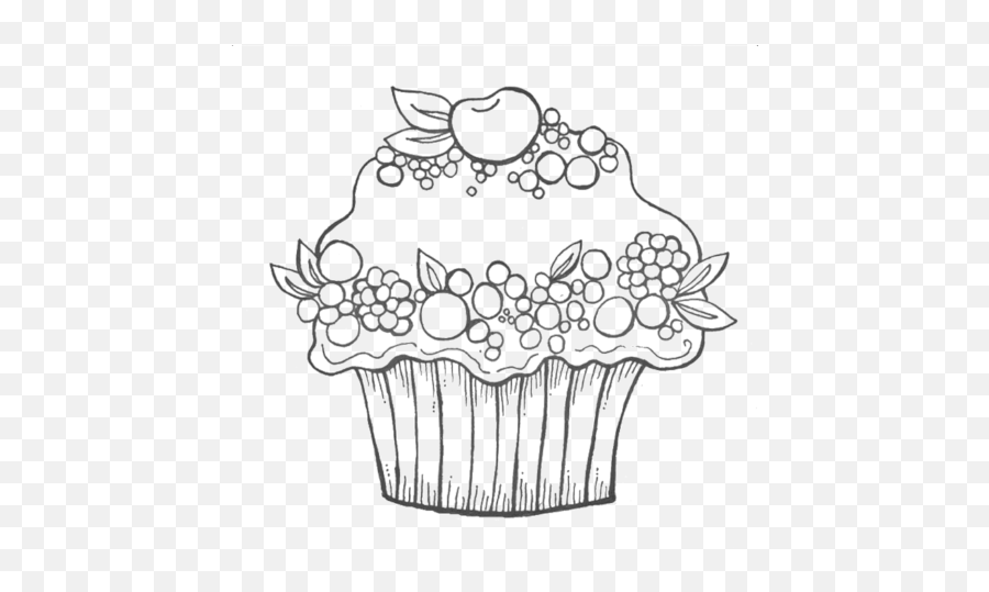 35 Free Cupcake Coloring Pages Printable - Cupcake Coloring Emoji,Emoji Cupcakes