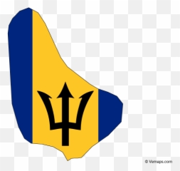Map Vector Free - Barbados Flag Emoji