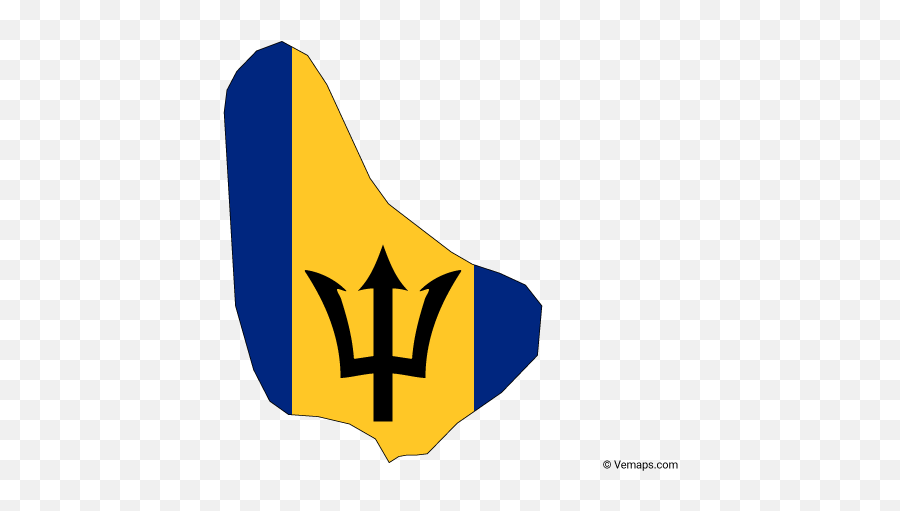 Map Vector Vector Free - Barbados Vector Flag Map Emoji,Jamaican Flag Emoji