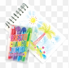 Presto Chango Jumbo Erasable Crayons - Crayon Emoji,Crayon Emoji